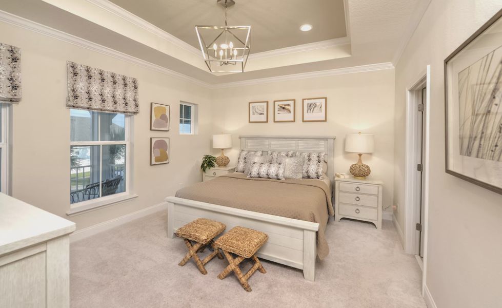 Furnished interior in a model home at Nocatee in Ponte Vedra (Image 5). Furnished interior in a model home at Nocatee in Ponte Vedra (Image 5).