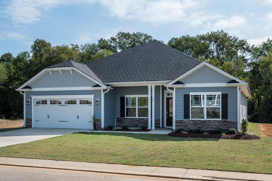 Front exterior of a home in the Copper Creek community, located in Winterville, NC (Image 1). Front exterior of a home in the Copper Creek community, located in Winterville, NC (Image 1).