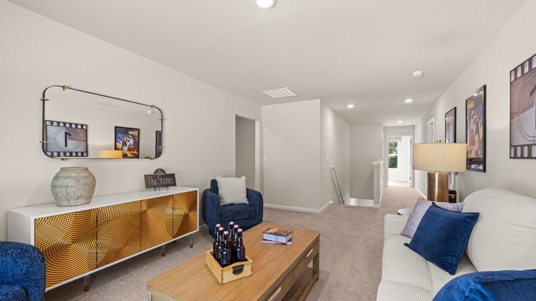 Furnished interior in a model home at Brooks Station in Dacula (Image 33). Furnished interior in a model home at Brooks Station in Dacula (Image 33).