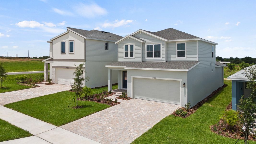 Discover The Ponte Vedra at Hamilton Bluff — a spacious two-story new construction home with modern finishes.