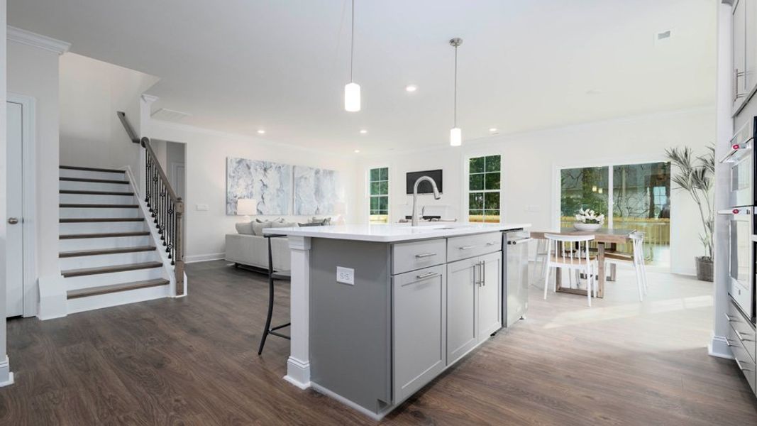 Furnished interior in a model home at The Enclave at Old Fields in Haw River (Image 6). Furnished interior in a model home at The Enclave at Old Fields in Haw River (Image 6).