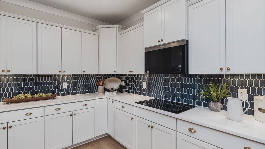 Furnished interior in a model home at Owen Park in Gibsonville (Image 19).