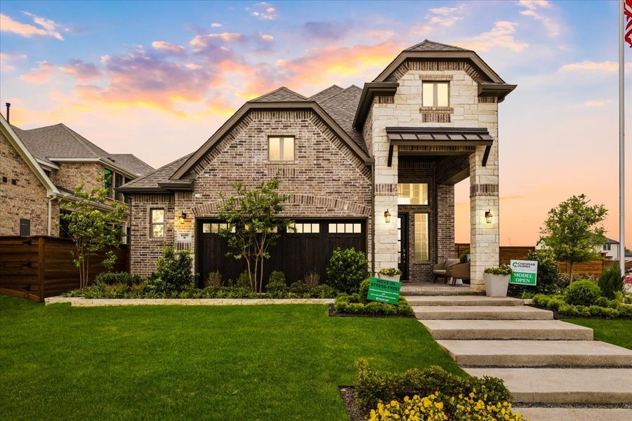 Front exterior of a home in the Solterra Texas community, located in Mesquite, TX (Image 5).