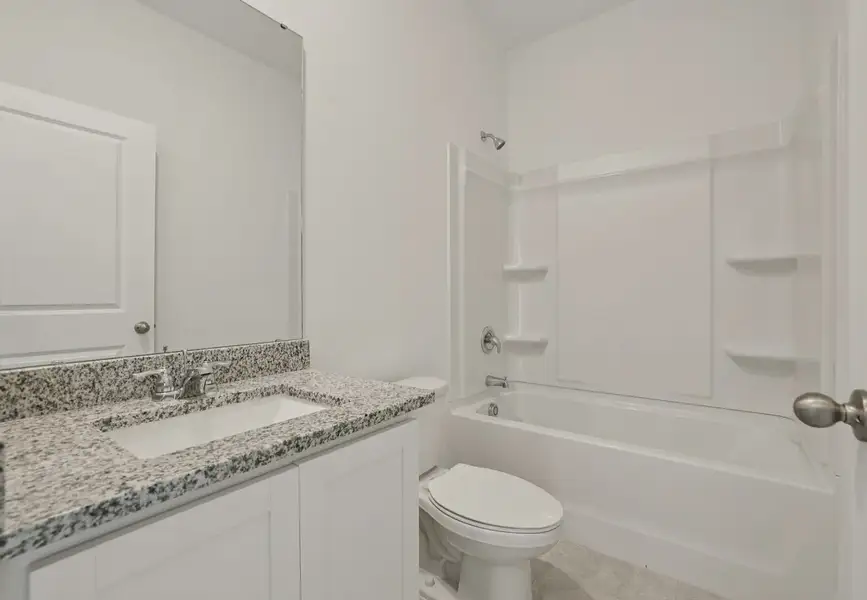 Furnished interior in a model home at Landings at Mount Olive in Polk City (Image 9).