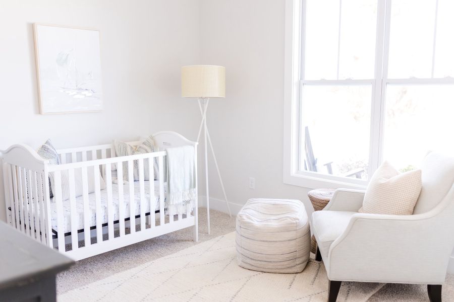 Furnished interior in a model home at River Tide Farms in Bolivia (Image 7).