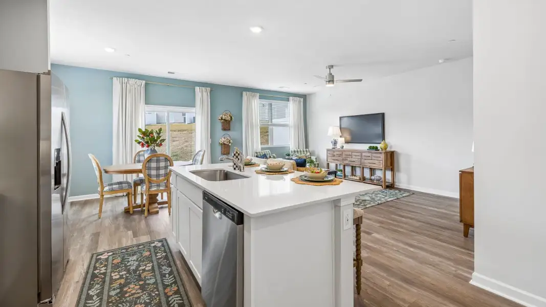 Furnished interior in a model home at Blair Ridge in La Vergne (Image 16).