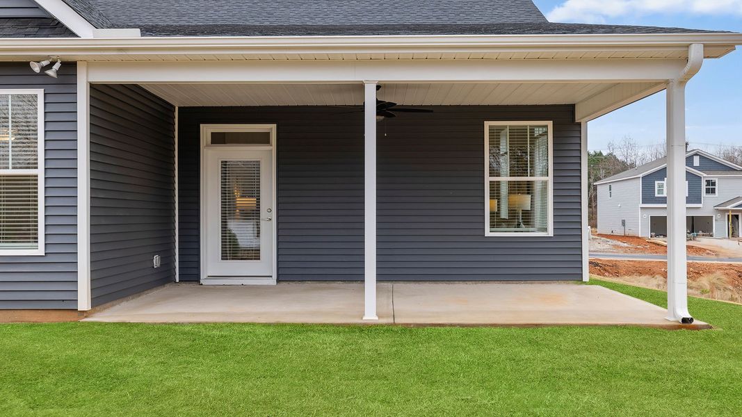 Exterior details of a home in Briargate, Fountain Inn (Image 3).