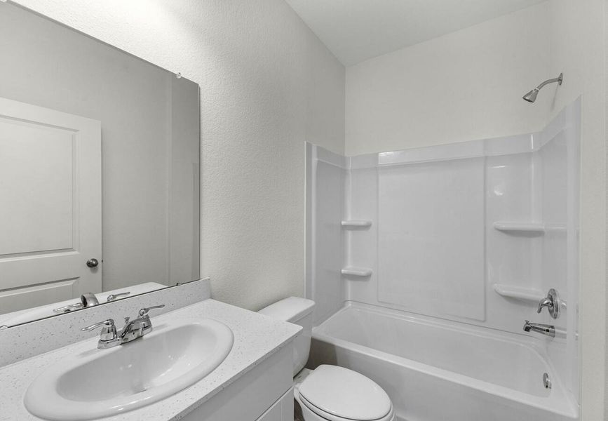 Furnished interior in a model home at Bayview in Conway (Image 9).