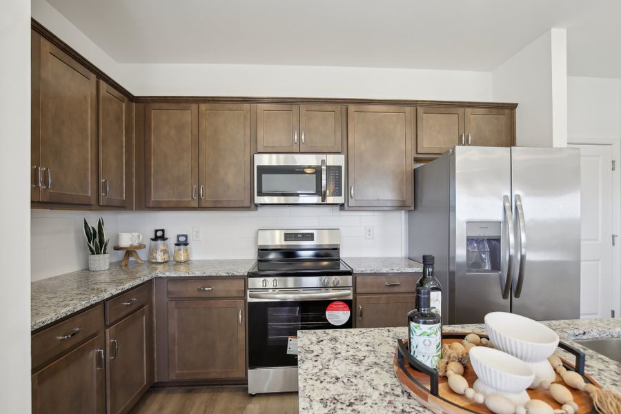 The Sussex townhome model at Stratford Station