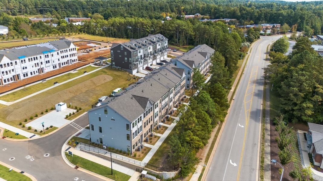 Mews at Preston Ridge New Homes in Cary, NC.  - Slide 42
