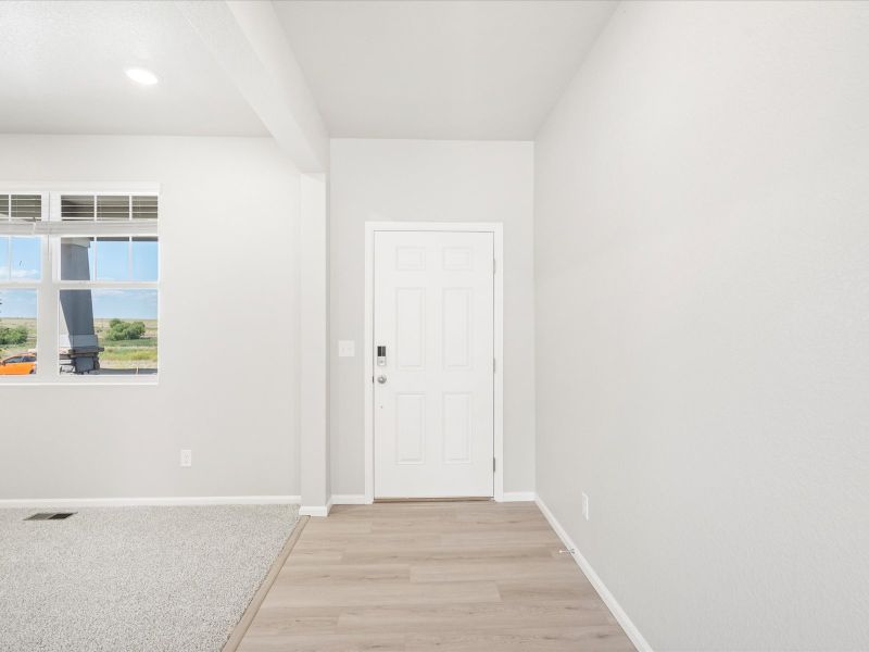 Waterton interior image taken at Buffalo Highlands, a Meritage Homes community in Commerce City, CO.