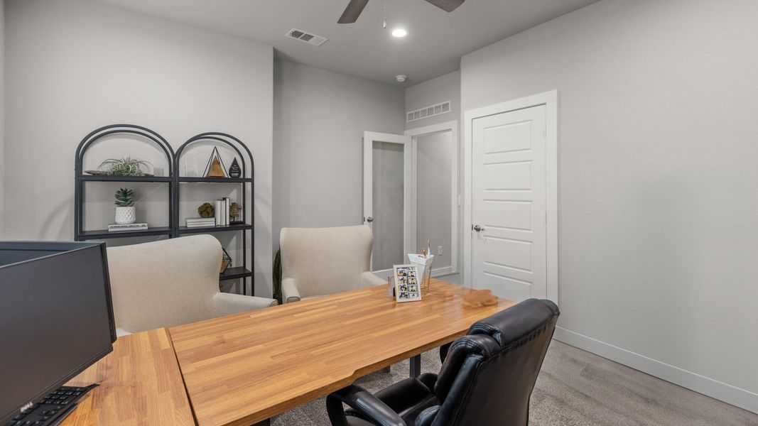 Furnished interior in a model home at Northwest Passage in Midland (Image 21). Furnished interior in a model home at Northwest Passage in Midland (Image 21).