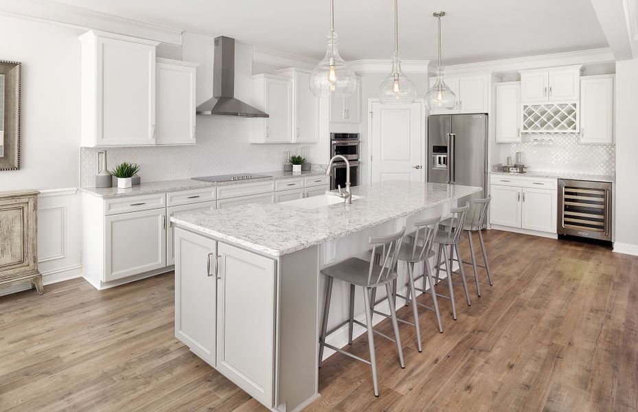 Spacious New Home Kitchen