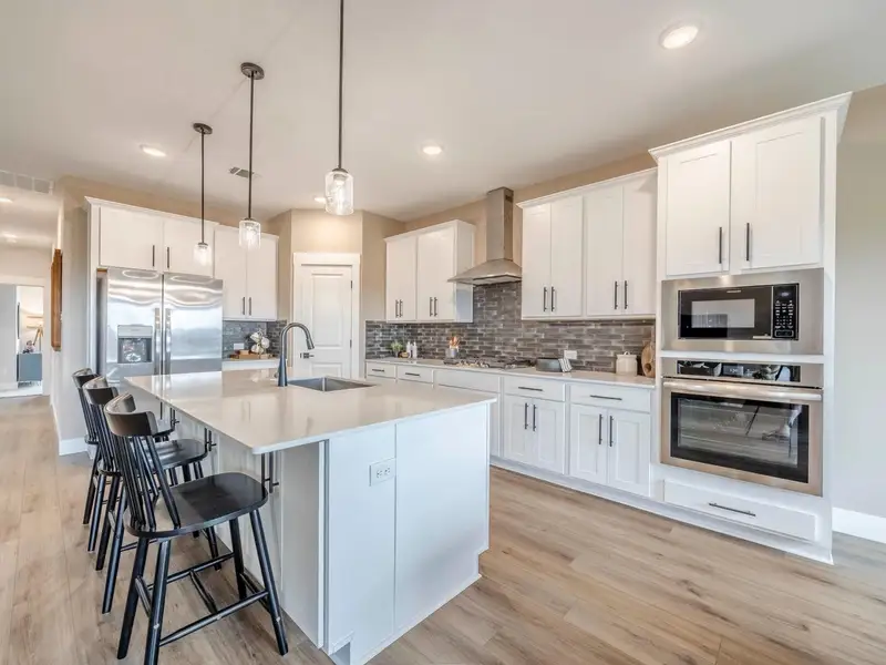 Furnished interior in a model home at Waverly Estates in Josephine (Image 5). Furnished interior in a model home at Waverly Estates in Josephine (Image 5).