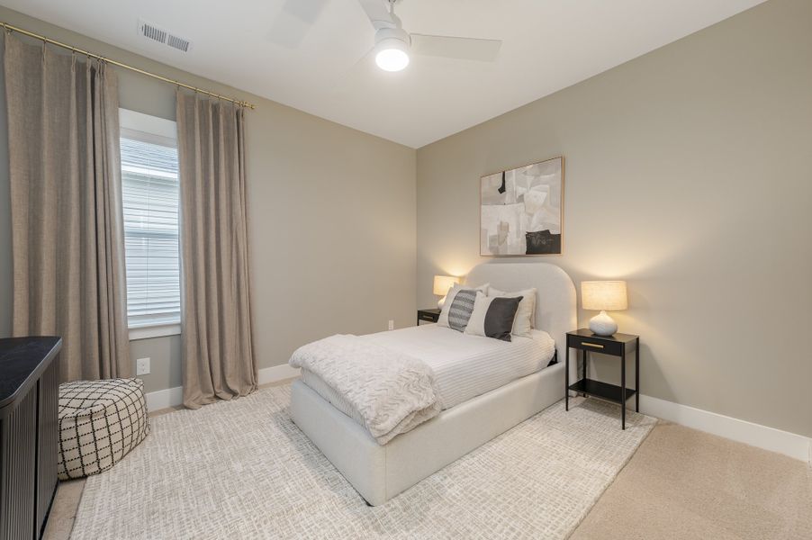Furnished interior in a model home at Founder's Park in Summerville (Image 25).