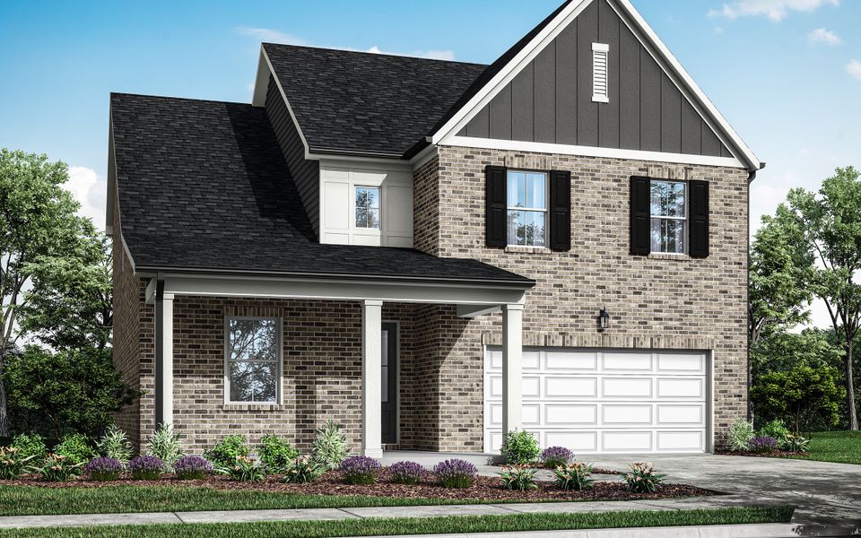 Front exterior of a home in the Alton Creek community, located in Charlotte, NC (Image 8).