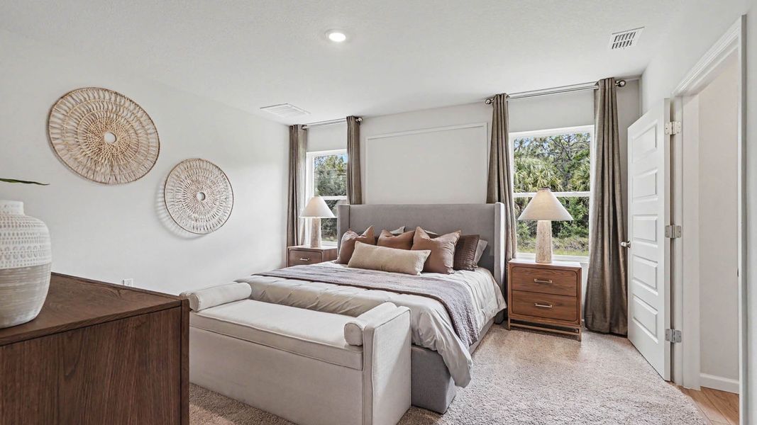 Furnished interior in a model home at Palm Bay in Palm Bay (Image 12). Furnished interior in a model home at Palm Bay in Palm Bay (Image 12).