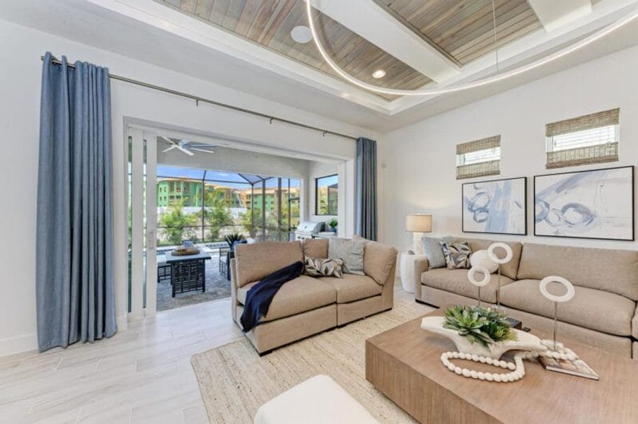 Furnished interior in a model home at Inspiration at Watercolor Place in Bradenton (Image 113). Furnished interior in a model home at Inspiration at Watercolor Place in Bradenton (Image 113).