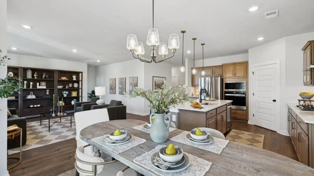 Furnished interior in a model home at Walnut Ridge in Lebanon (Image 26).