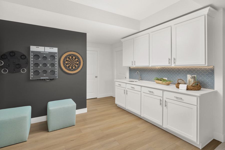 Plan C407 Basement by American Legend Homes Plan C407 Basement by American Legend Homes