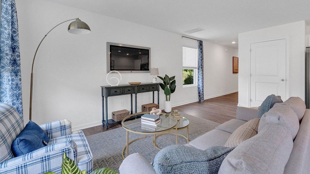 Furnished interior in a model home at Saylor's Place Townhomes in Jonesborough (Image 27).