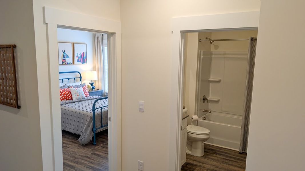 Furnished interior in a model home at Saint Andrews Garth in Kingsport (Image 26).