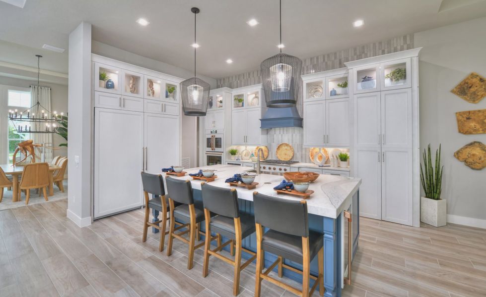 Furnished interior in a model home at Brown's Landing Estates in Port Orange (Image 6). Furnished interior in a model home at Brown's Landing Estates in Port Orange (Image 6).