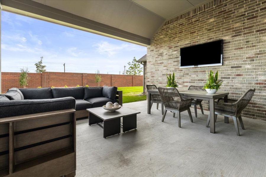 Exterior details of a home in River Ranch, Van Alstyne (Image 2).