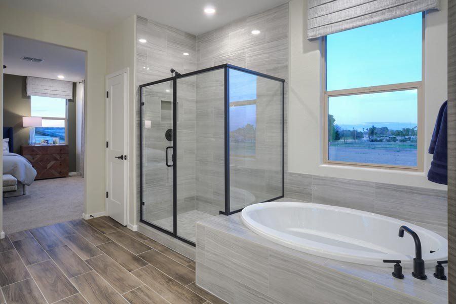 Furnished interior in a model home at Laveen Vistas II in Laveen (Image 33).
