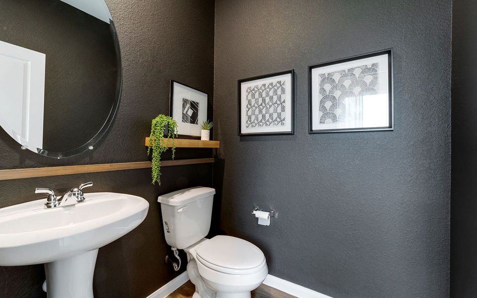 Furnished interior in a model home at The Canopies in Splendora (Image 33). Furnished interior in a model home at The Canopies in Splendora (Image 33).