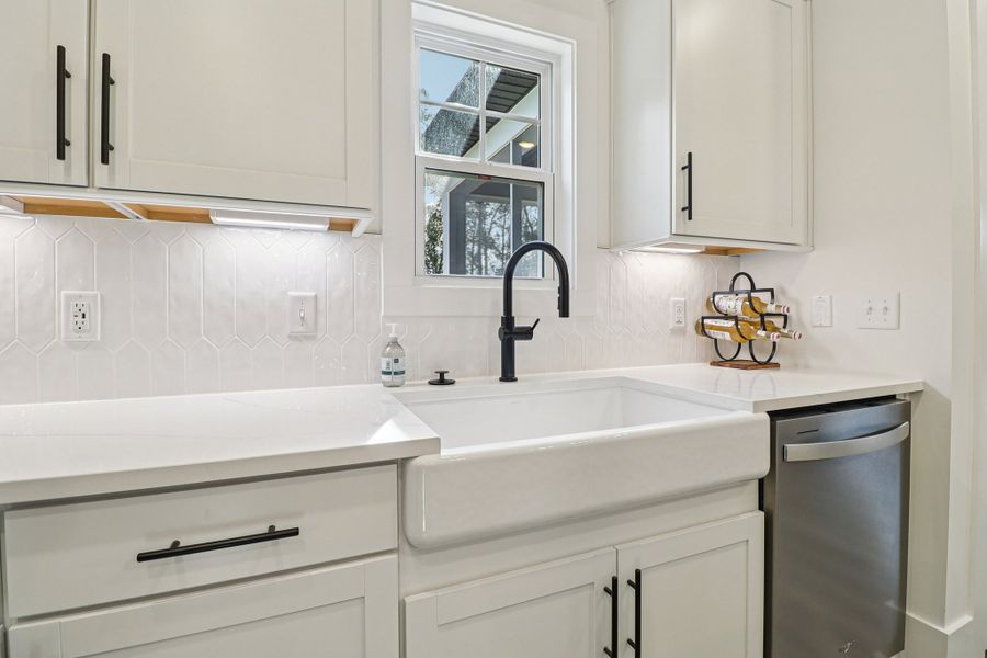 Furnished interior in a model home at Whiskey Run in New Ellenton (Image 45).