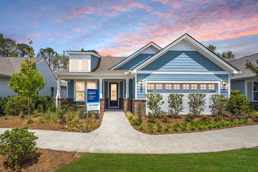 Street view of homes within the Point Hope master-planned community in Charleston, SC (Image 17).