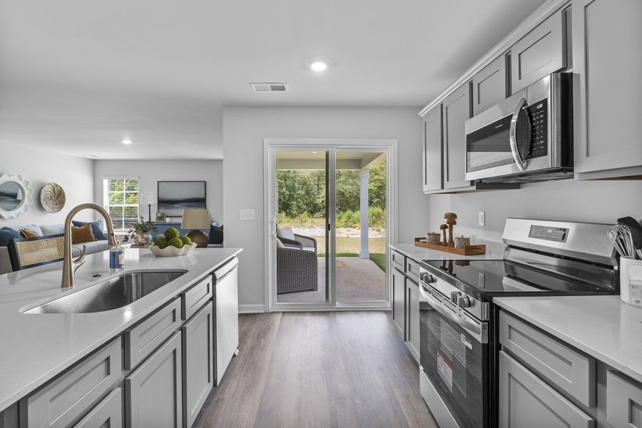 Furnished interior in a model home at Select Homesites Rincon in Rincon (Image 9).