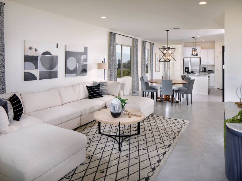 Furnished interior in a model home at Sunset Crest - Signature Series in Tucson (Image 27). Furnished interior in a model home at Sunset Crest - Signature Series in Tucson (Image 27).
