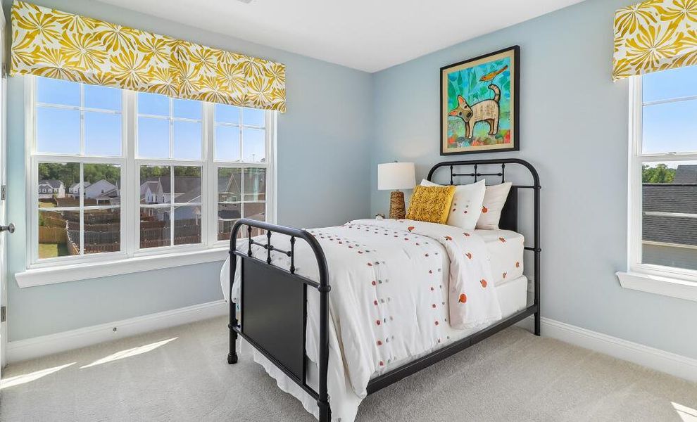 Furnished interior in a model home at Ashton Lakes in Lexington (Image 12).