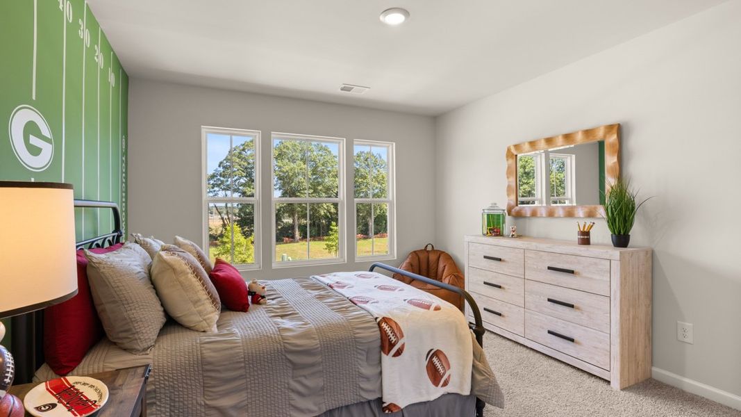 Furnished interior in a model home at Brookland Commons in Monroe (Image 28).