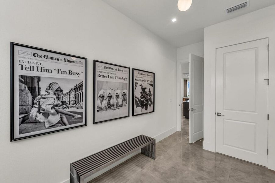 Furnished interior in a model home at Legends Bay in Bradenton (Image 173).