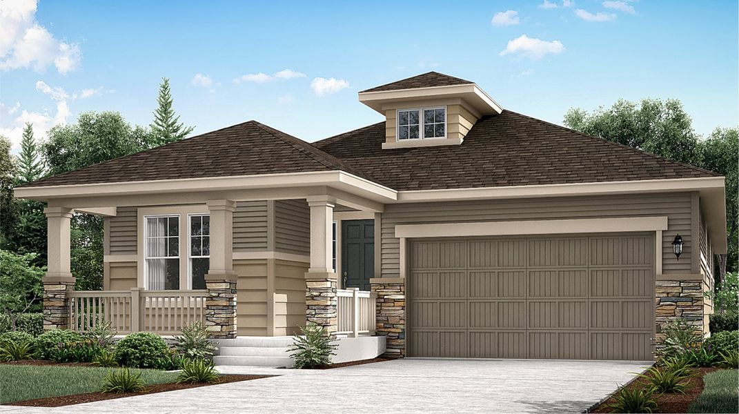 Image 4 of the Parkdale: The Monarch Collection community in Erie, CO.