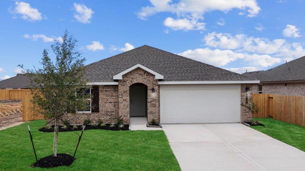 Front exterior of a home in the Marlow Lake community, located in Texas City, TX (Image 15). Front exterior of a home in the Marlow Lake community, located in Texas City, TX (Image 15).