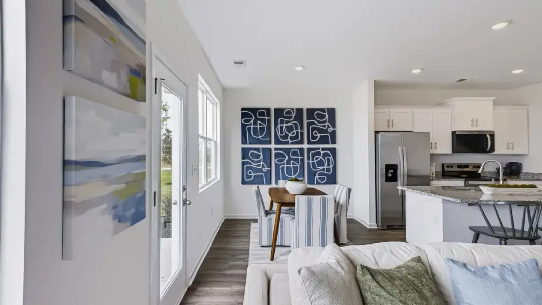 Furnished interior in a model home at Stillwater Lake Oconee in Eatonton (Image 22).