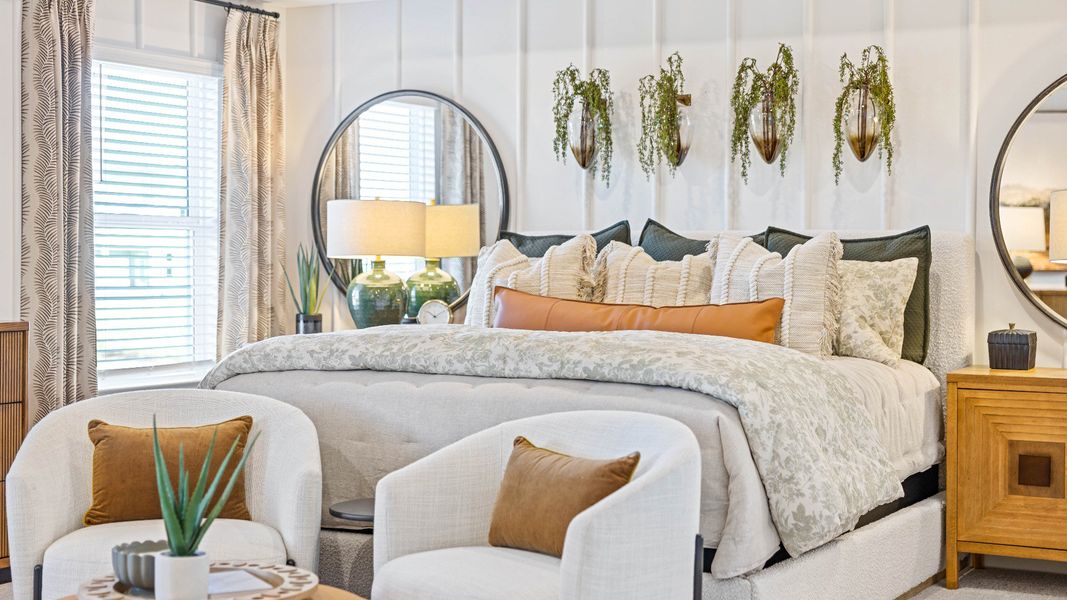 Furnished interior in a model home at McClure Farms in Columbia (Image 24). Furnished interior in a model home at McClure Farms in Columbia (Image 24).