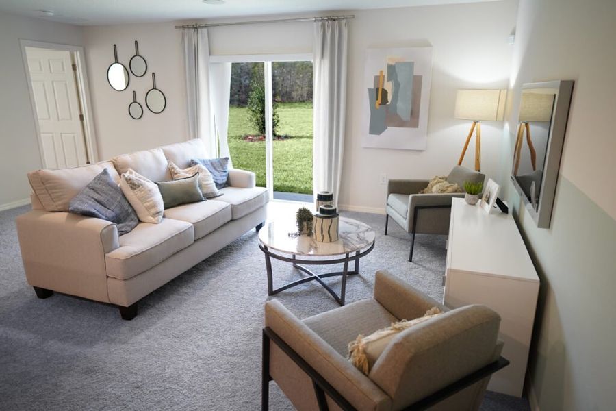 Furnished interior in a model home at Poinciana in Poinciana (Image 5).