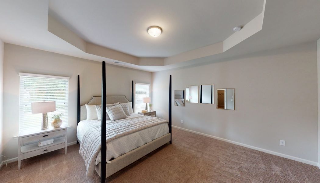 Furnished interior in a model home at North Village in Rydal (Image 15).