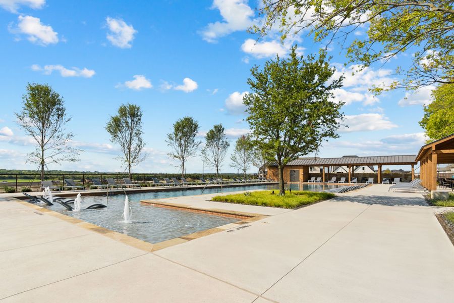 Hillstead community amenity - Resort style pool