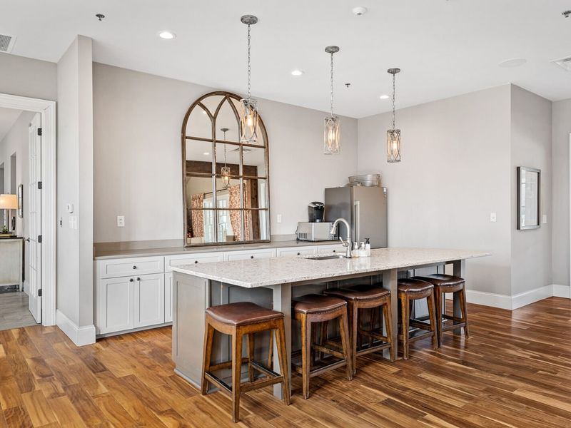 Furnished interior in a model home at Carellton in Gallatin (Image 9).