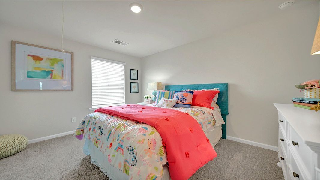 Furnished interior in a model home at Hunter's Branch in Hopkins (Image 19).