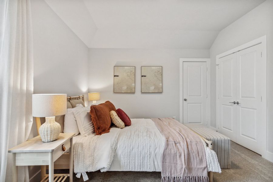 Furnished interior in a model home at Dove Hollow in Waxahachie (Image 42).