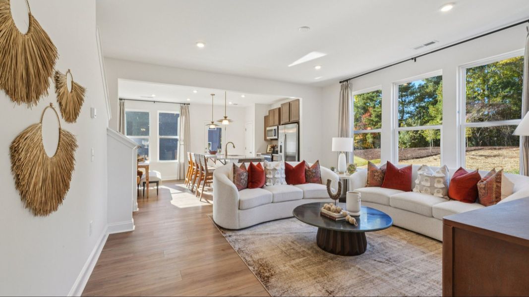 The Litchfield plan by DRB Homes - Living Area