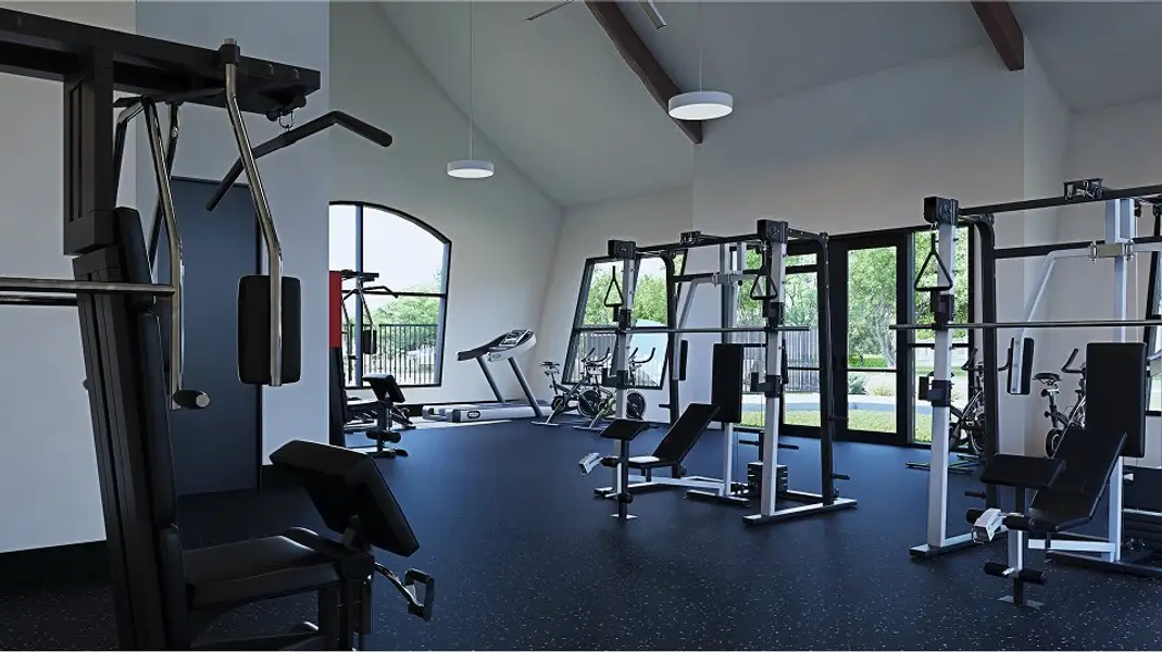 Tres Laurels Amenities Gym Tres Laurels Amenities Gym