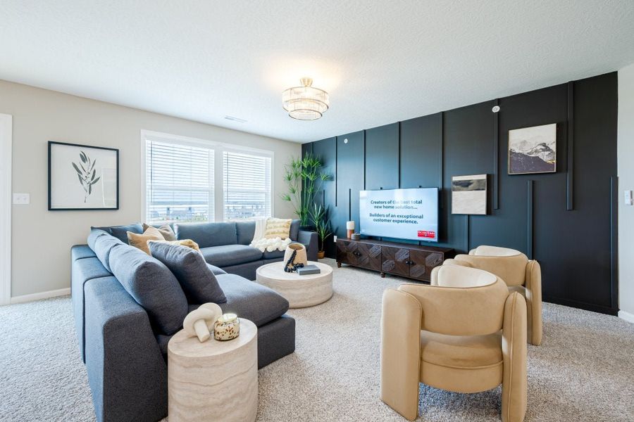 Furnished interior in a model home at Coral Cove in Panama City Beach (Image 10).
